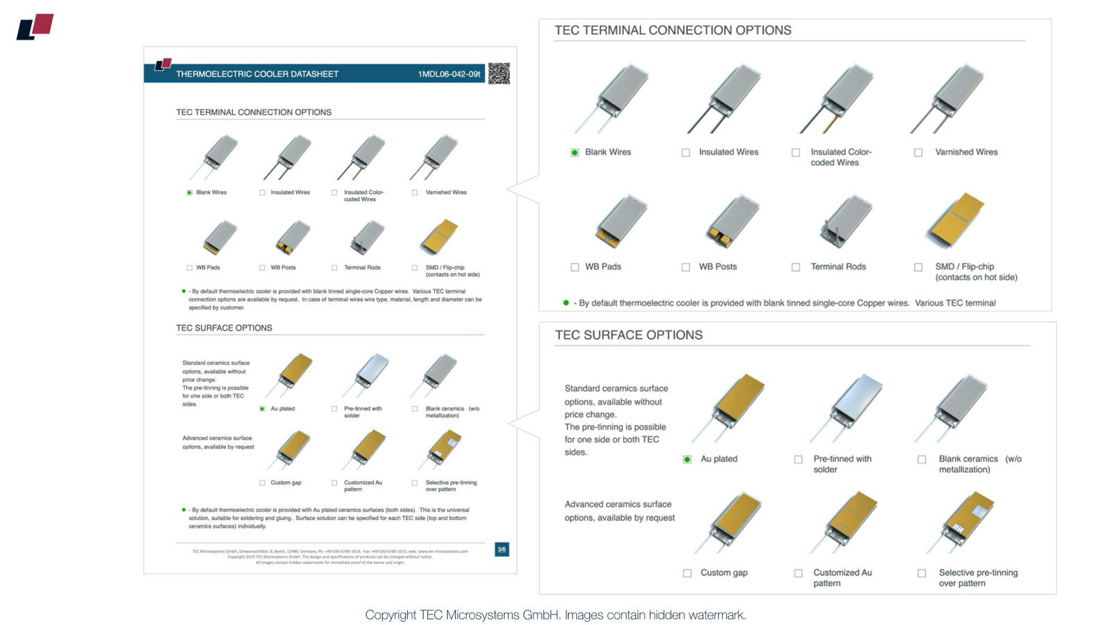 Understanding Thermoelectric Cooler Datasheet